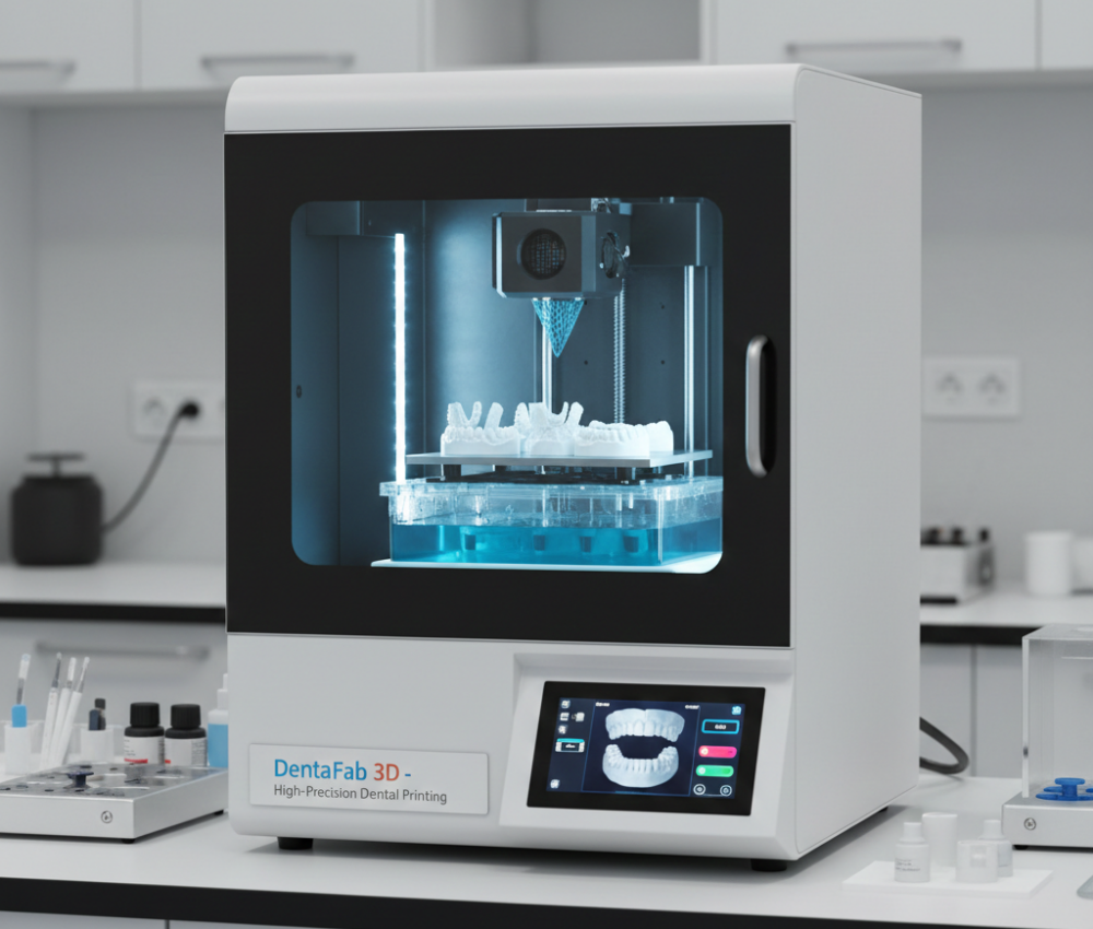 Digitaler Workflow: Hochpräziser 3D-Druck von Zahnmodellen im hauseigenen Praxislabor in Kassel.